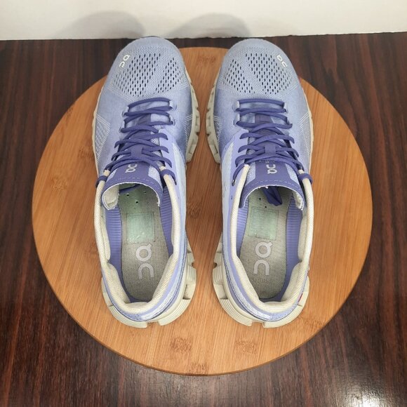 On Cloud X Womens Size 9.5 Shoes Lavender Ice Athletic Running Sneakers - Picture 9 of 10
